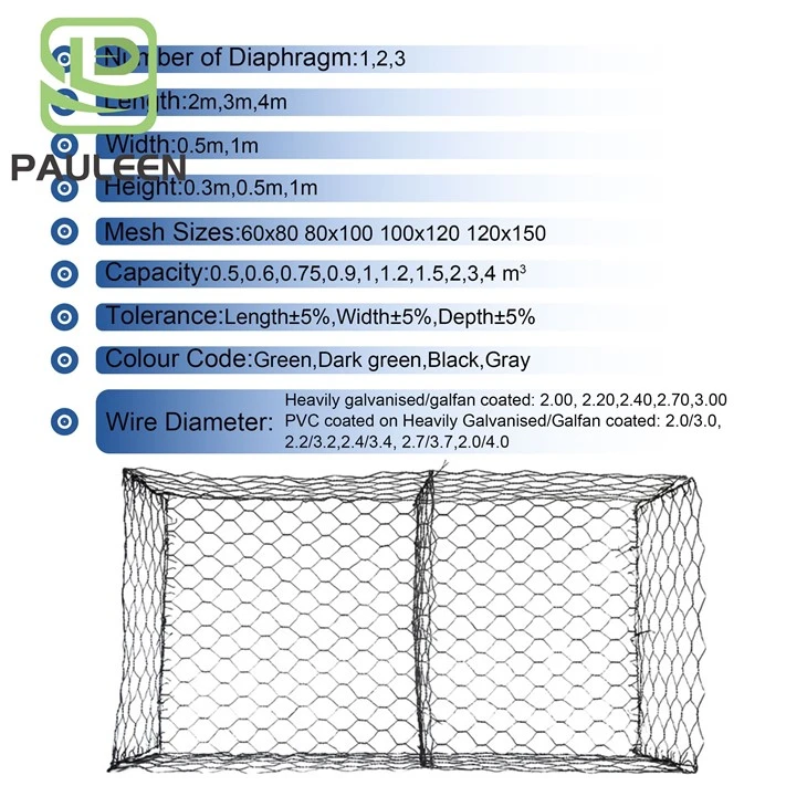 Woven Mesh Gabion Box suppliers