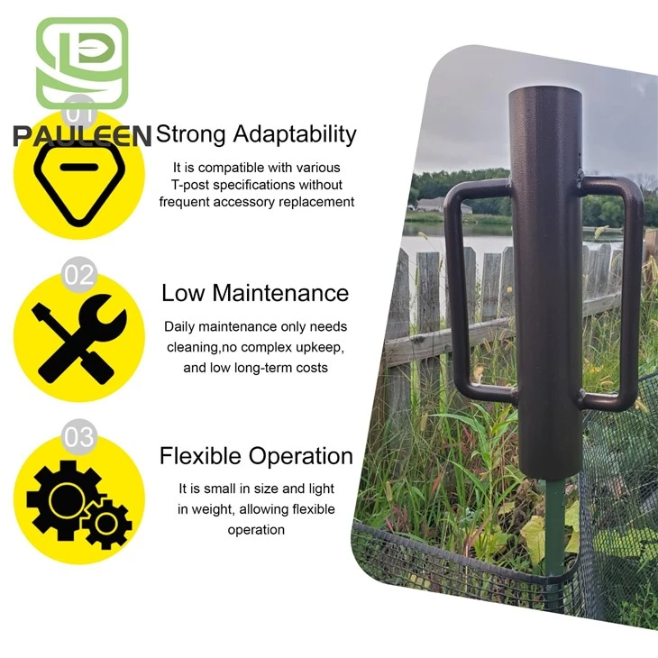 Wooden Post Fence Driver factory